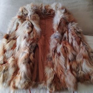 Vintage women's fur coat